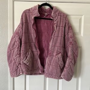 Free people Dolman quilted jacket!